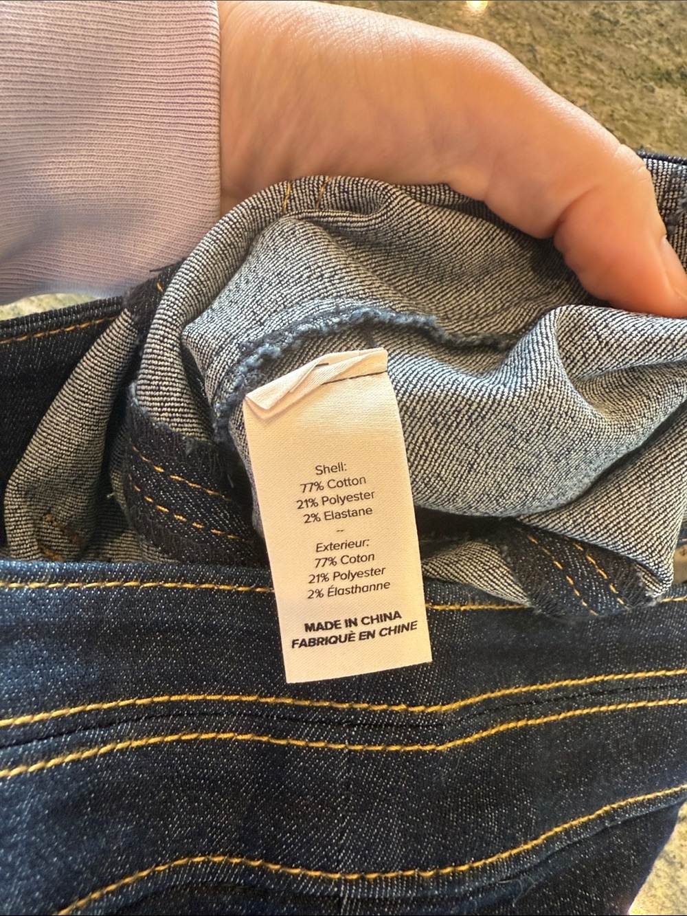 Cinq à Sept Dorothea Jeans in Indigo Denim Straight Cropped Jeans sz 6 - Picture 9 of 9